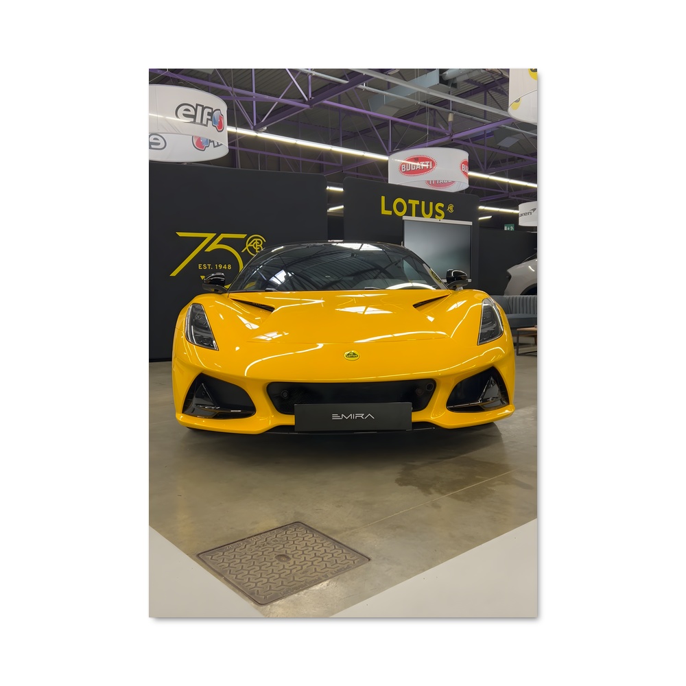 Poster Luxe Jaune